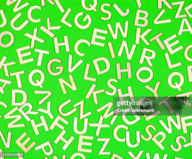 the british alphabet letters - ps arts stock pictures, royalty-free photos & images