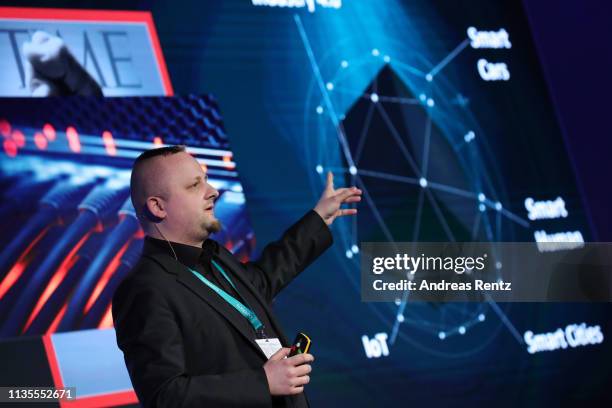 Marco Preuss,Director GReAT Europe speaks during the Kaspersky Lab European Strategic Session on March 11, 2019 in Split, Croatia.