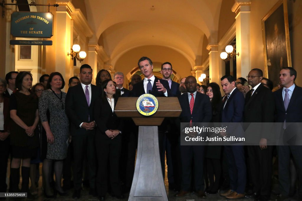 Governor Gavin Newsom Announces He Will Sign Moratorium On Executions In California