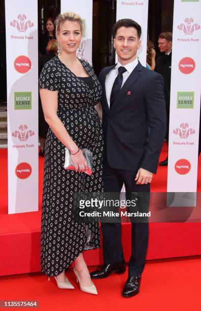 Gemma Atkinson and Gorka Marquez attend The Prince’s Trust, TKMaxx and Homesense Awards at The Palladium on March 13, 2019 in London, England.