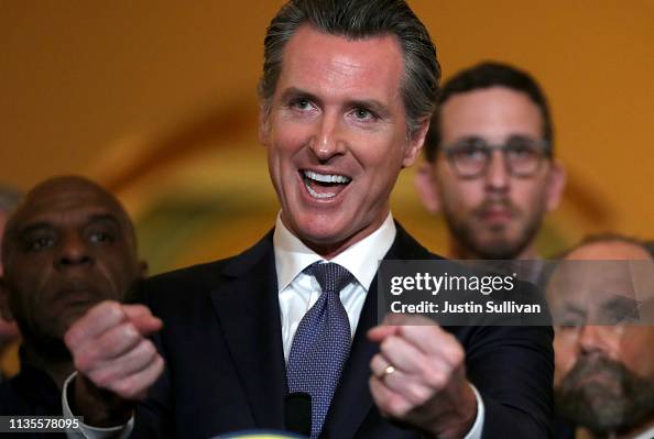 Governor Gavin Newsom Announces He Will Sign Moratorium On Executions In California Governor Gavin Newsom Announces He Will Sign Moratorium On Executions In California