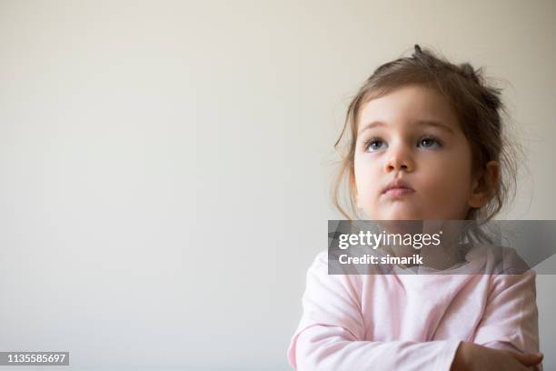 serious toddler - raiva imagens e fotografias de stock