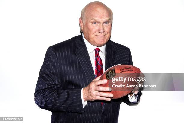 Football and television star announcer Terry Bradshaw poses for a portrait in October 2018 in Los Angeles, California.