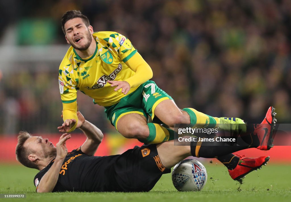 Norwich City v Hull City - Sky Bet Championship