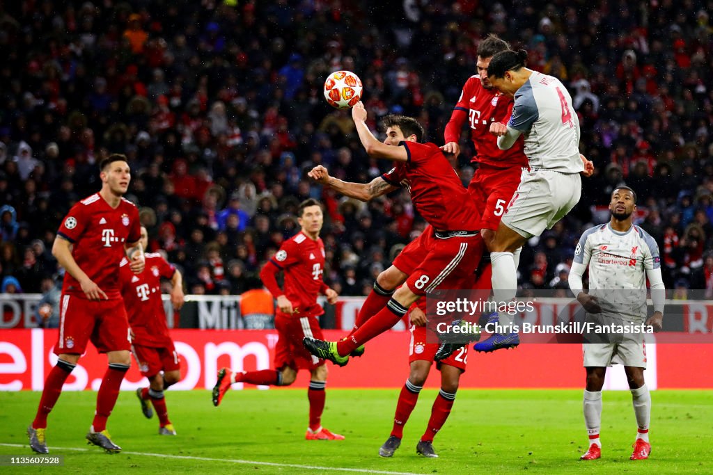 FC Bayern Muenchen v Liverpool - UEFA Champions League Round of 16: Second Leg