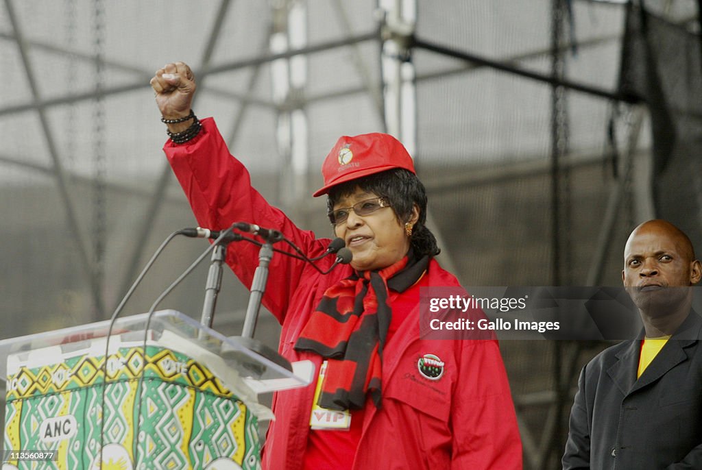 ANC Leaders Attend Workers' Day Rally