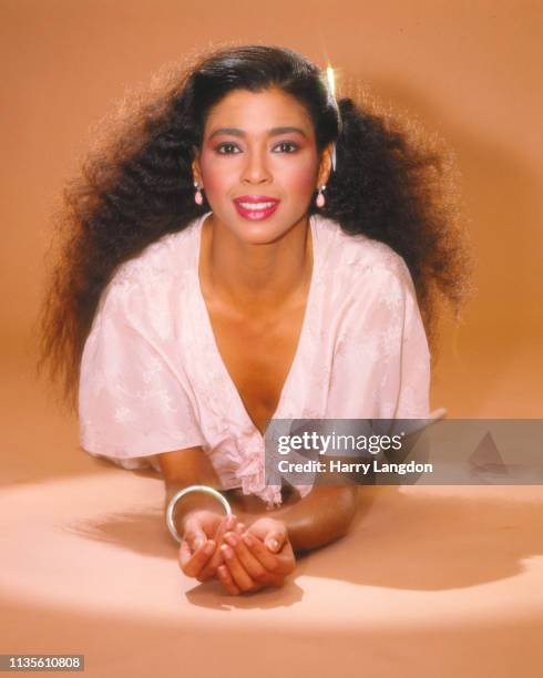 Actress/ singer Irene Cara poses for a portrait in Los Angeles, California.