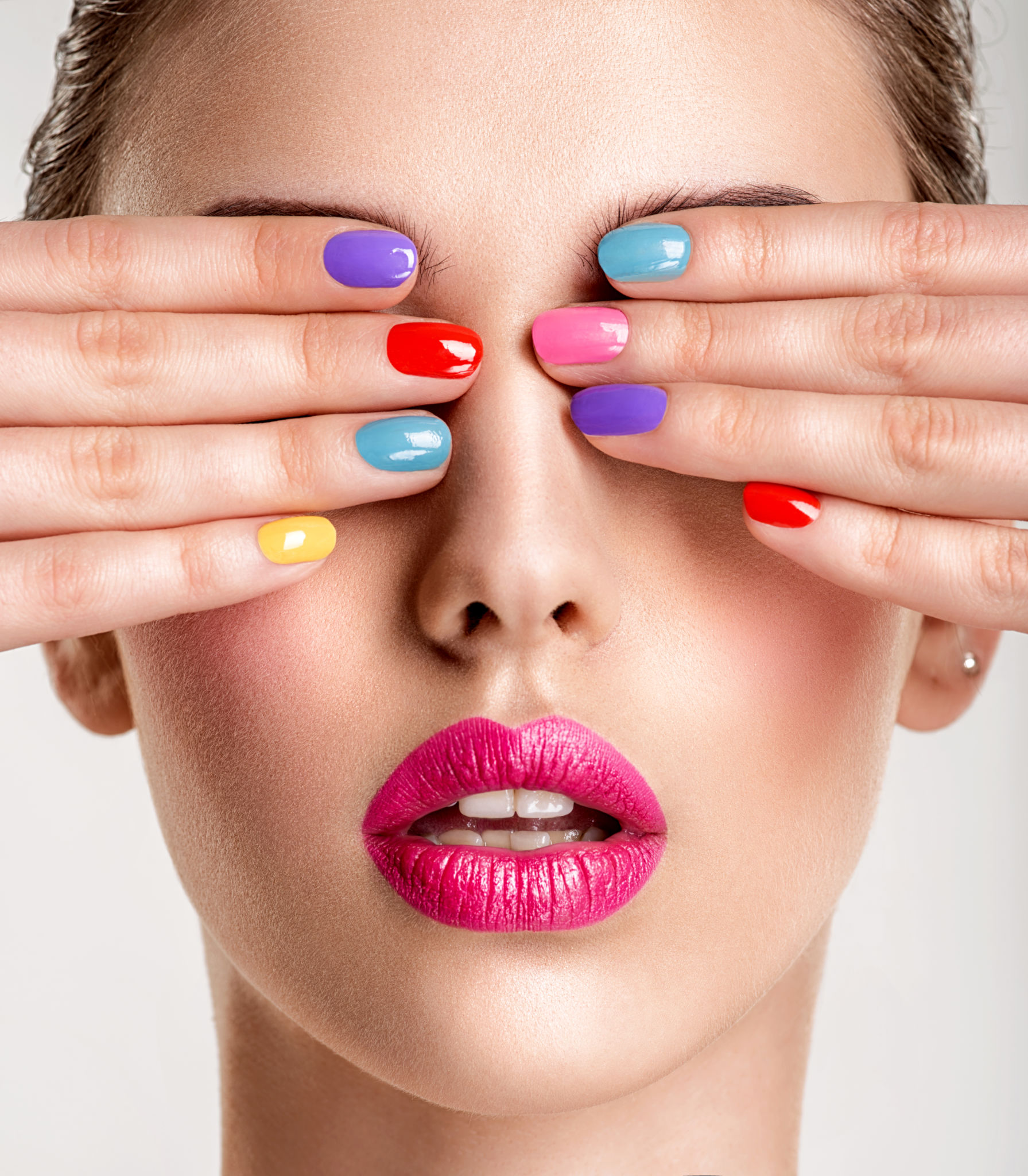 colorful nails