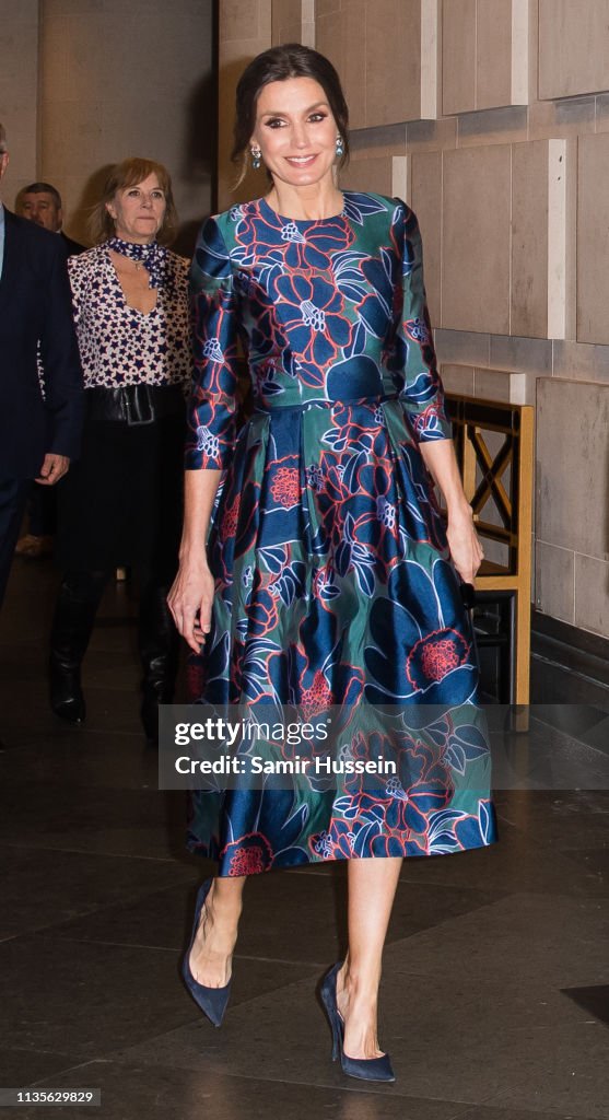 Royals Attend The Opening Of "Sorolla: Spanish Master of Light" At The National Gallery