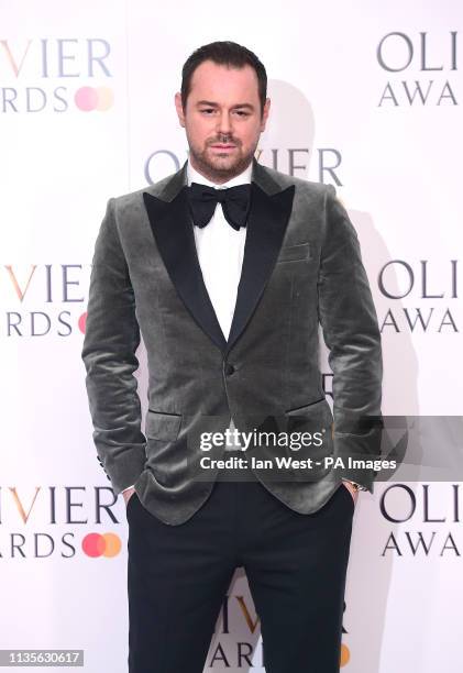 Danny Dyer at the Olivier Awards at the Royal Albert Hall in London.