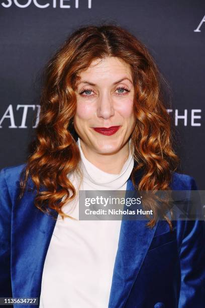 Actress Kate Walsh attends a screening for "The Aftermath" in New York City at the Whitby Hotel on March 13, 2019 in New York City.