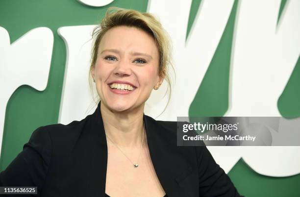 Kate McKinnon attends Hulu's "Shrill" New York Premiere at Walter Reade Theater on March 13, 2019 in New York City.