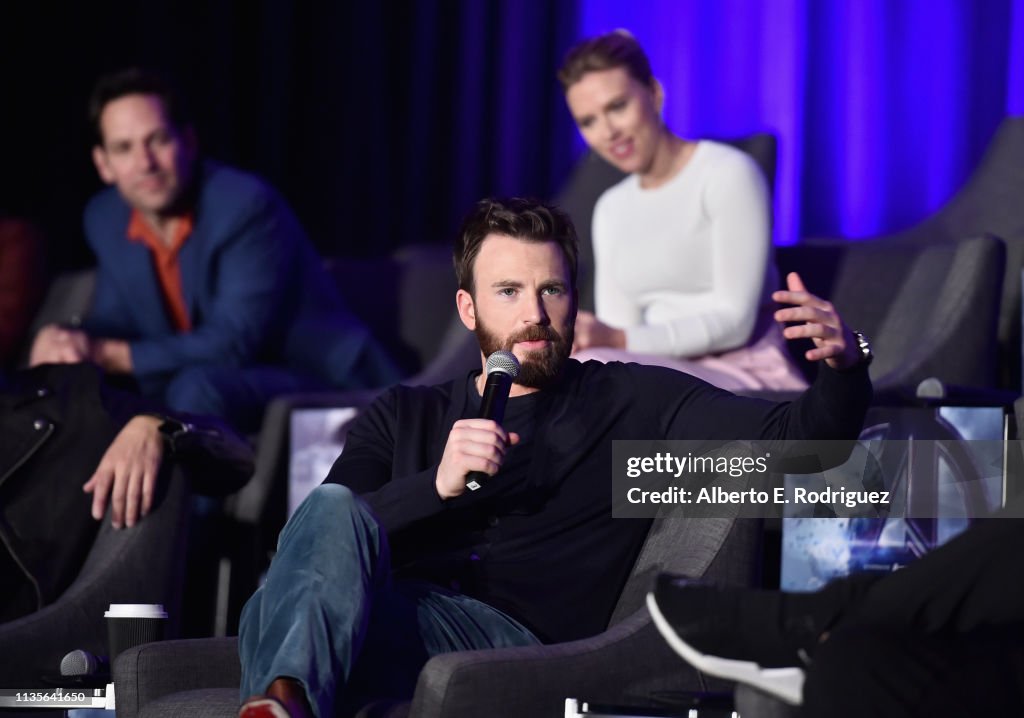 Marvel Studios' "Avengers: Endgame" Global Junket Press Conference