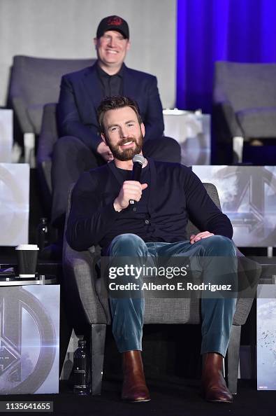 Marvel Studios' "Avengers: Endgame" Global Junket Press Conference Marvel Studios' "Avengers: Endgame" Global Junket Press Conference