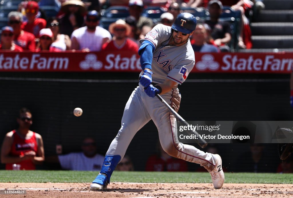 Texas Rangers v Los Angeles Angels of Anaheim