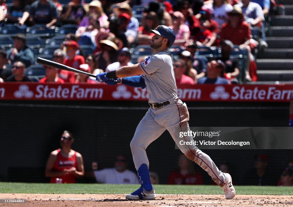 Texas Rangers v Los Angeles Angels of Anaheim