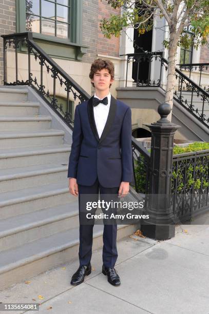 Chase Mangum attends the 2019 Young Entertainer Awards at Steven J. Ross Theatre on the Warner Bros. Lot on April 7, 2019 in Burbank, California.