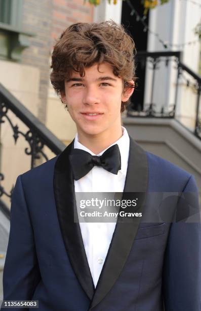 Chase Mangum attends the 2019 Young Entertainer Awards at Steven J. Ross Theatre on the Warner Bros. Lot on April 7, 2019 in Burbank, California.