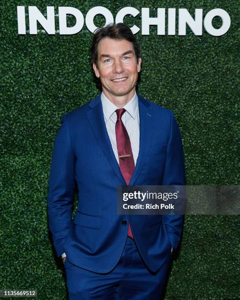 Actor Jerry O'Connell attends Indochino Los Angeles Spring/Summer '19 Launch Party at SkyBar at the Mondrian Los Angeles on March 13, 2019 in West...