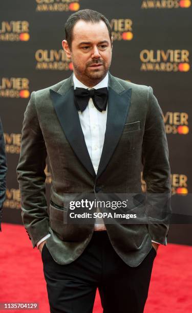 Danny Dyer attends The Olivier Awards 2019 with Mastercard at Royal Albert Hall.