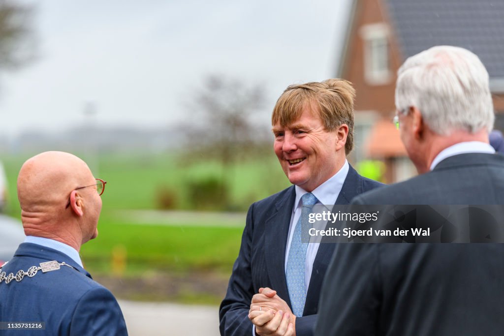 Opening Reevediep by King Willem-Alexander of the Netherlands