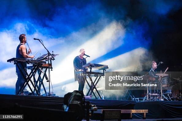 Jon George Rufus Jon George, James Hunt and Tyrone Lindqvist members of the band Rufus ...