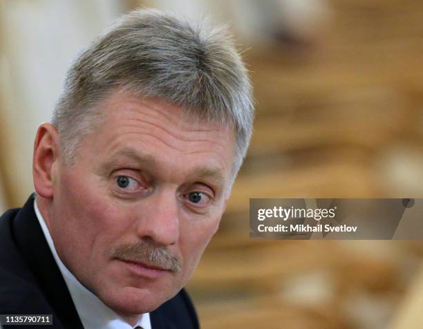 Pieskov 846 Dmitry Peskov Photos & High Res Pictures - Getty Images