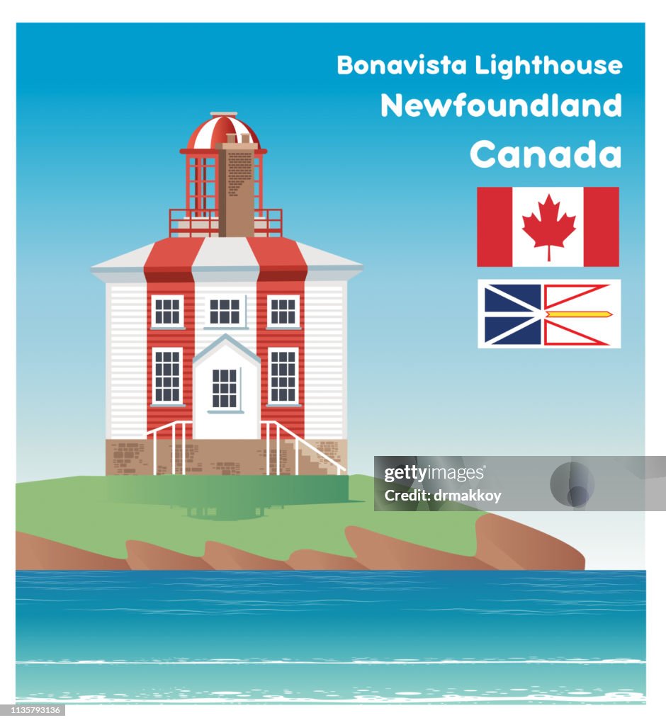 Bonavista Lighthouse, Neufundland, Kanada