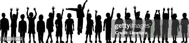 illustrations, cliparts, dessins animés et icônes de enfants (chaque enfant est complet-le chemin de découpage cache les pattes) - girl student clipart