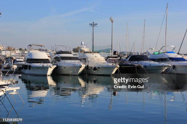 boats in the port. athens - 1942 stock pictures, royalty-free photos & images