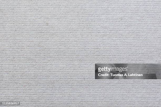 full frame background of a light, almost white, carpet viewed from above. - texture tessuto foto e immagini stock
