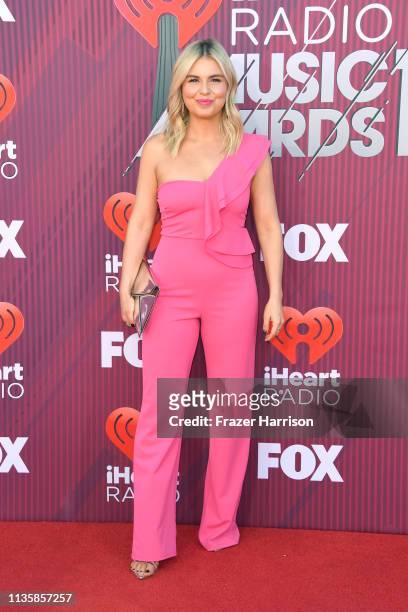 Tanya Rad attends the 2019 iHeartRadio Music Awards which broadcasted live on FOX at Microsoft Theater on March 14, 2019 in Los Angeles, California.