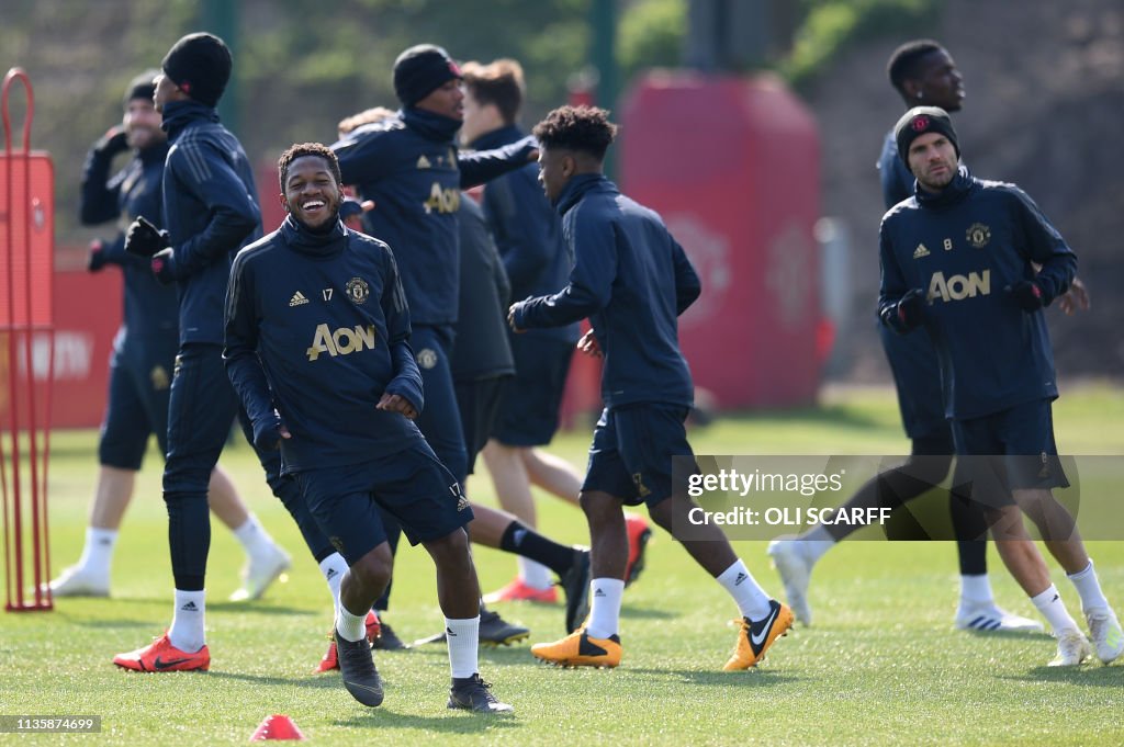 FBL-EURO-C1-MAN UTD-TRAINING