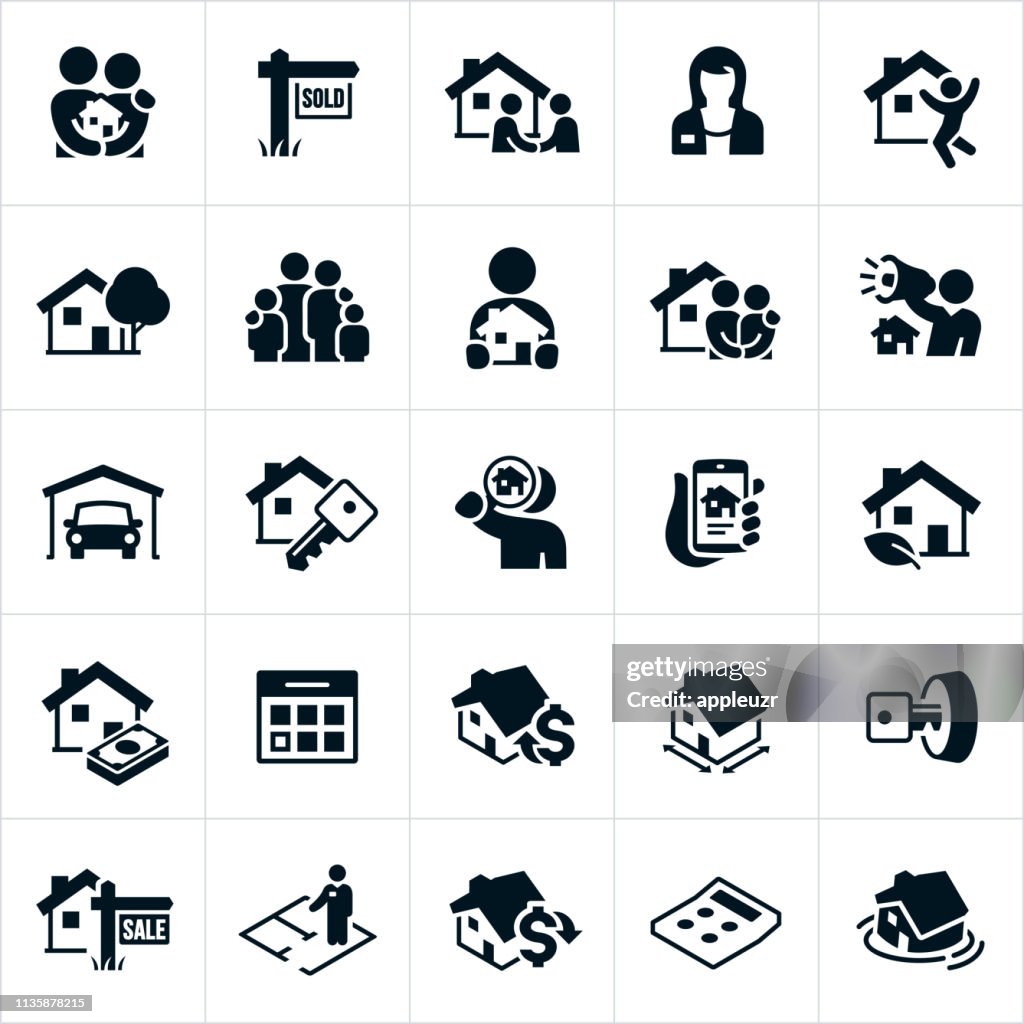 Home Real Estate Icons