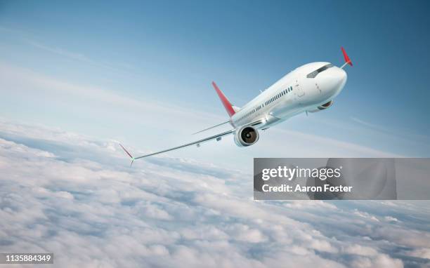 gerneric aircraft in flight - aircraft planes aaron foster stock pictures, royalty-free photos & images