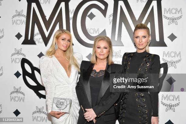Paris Hilton, Kathy Hilton and Nicky Hilton Rothschild attend MCM Global Flagship Store Grand Opening On Rodeo Drive at MCM Global Flagship Store on...
