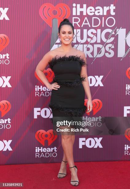 Donna Farizan attends the 2019 iHeartRadio Music Awards which broadcasted live on FOX at Microsoft Theater on March 14, 2019 in Los Angeles,...