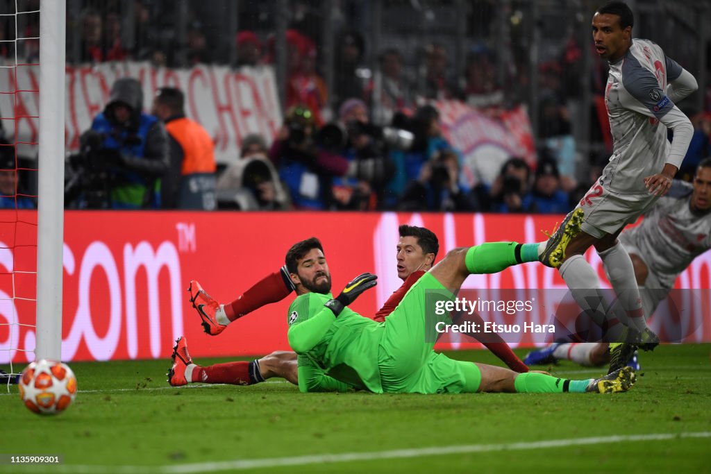 FC Bayern Muenchen v Liverpool - UEFA Champions League Round of 16: Second Leg