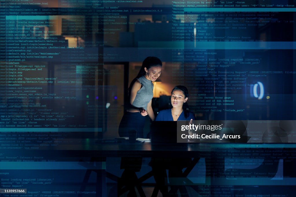 They Make Light Night Coding Look Like A Breeze High-Res Stock Photo ...