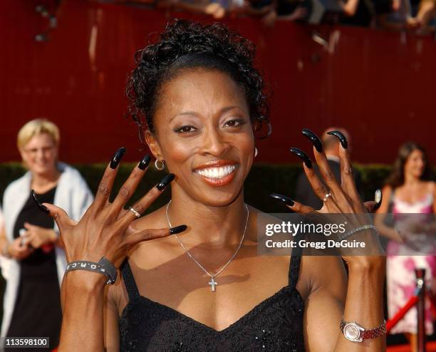 Gail Devers during 2003 ESPY Awards - Arrivals at Kodak Theatre in Hollywood, California, United States.