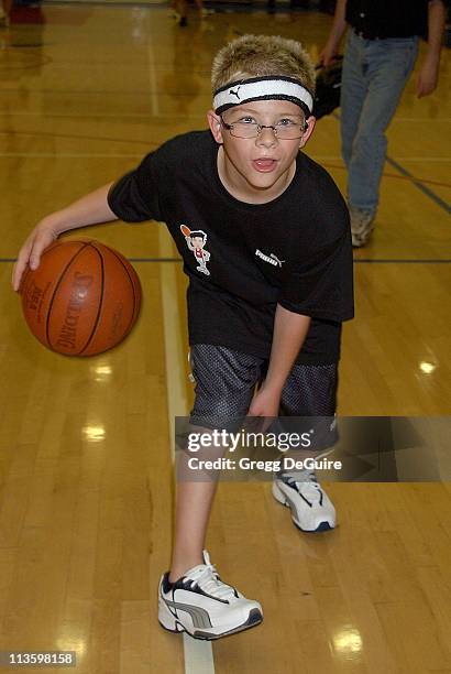 Jonathan Lipnicki during Frankie Muniz Hosts "HoopLA", a Celebrity Basketball Game Which Benefits The Starlight Children's Foundation at Crossroads...