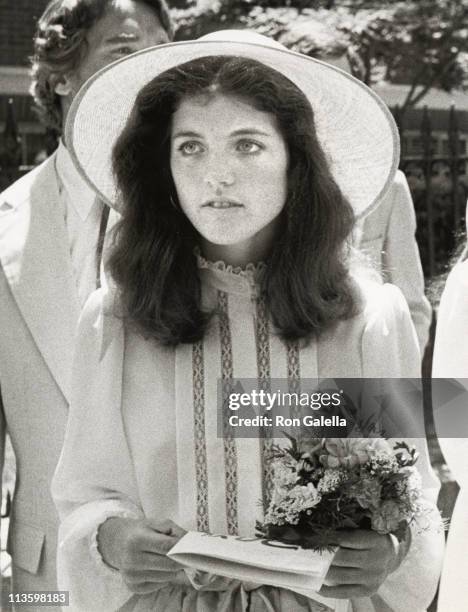 Caroline Kennedy during Wedding of Courtney Kennedy and Jeff Ruhe at Holy Trinity Church in Georgetown, Washington D.C., United States.