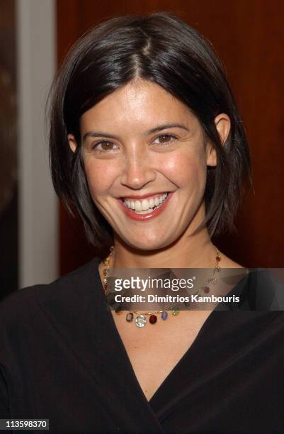 Phoebe Cates during Man of the Year 2002 Honoring Former President Bill Clinton at Grand Ballroom of the Waldorf Astoria in New York City, New York,...