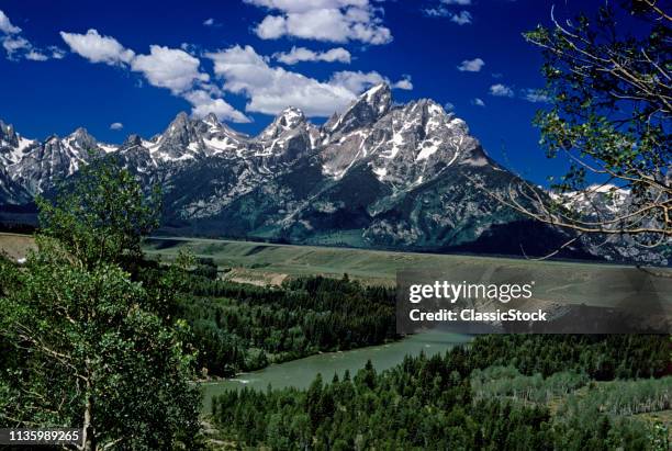 1990s GRAND TETON NATIONAL PARK WYOMING USA