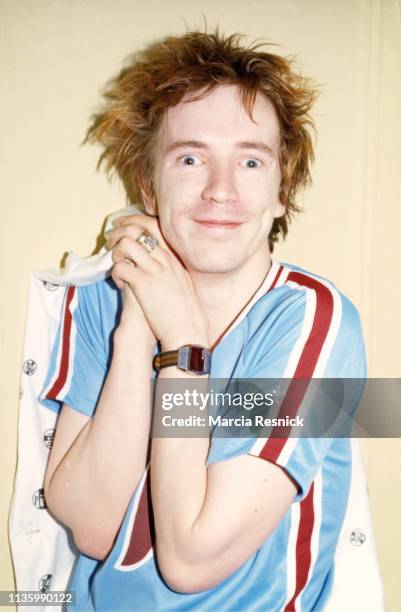 Photo by British Punk musician John Lydon , of the group Public Image Ltd, New York, New York, 1979.
