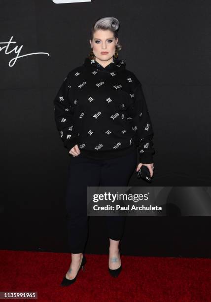 Singer / TV Personality Kelly Osbourne attends the "Wheels" California's bike-share app at The Sunset Tower on March 14, 2019 in West Hollywood,...