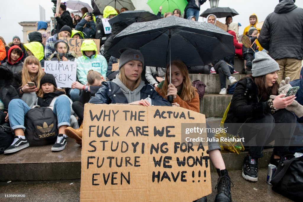 Swedish Students Strike To Raise Climate Change Awareness