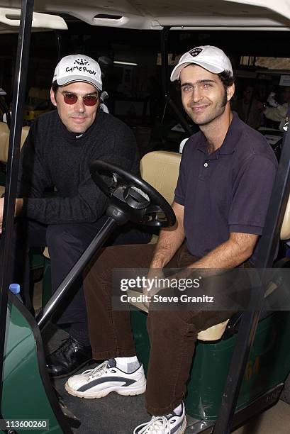 Thomas Gibson & Dweezil Zappa during 4th Annual Elizabeth Glaser Pediatric AIDS Foundation Celebrity Golf Classic Sponsored By Mossimo &...