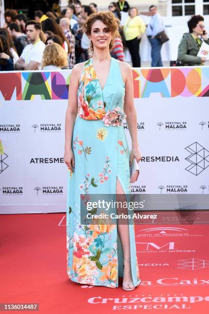 Actress Ruth Gabriel attends Opening Day - Red Carpet - Malaga Film Festival 2019 on March 15, 2019 in Malaga, Spain.