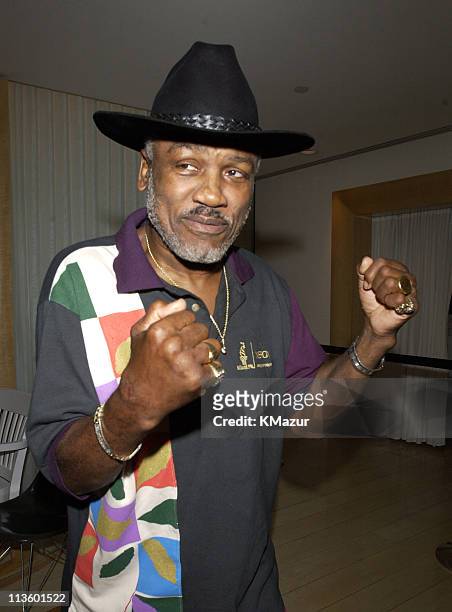 Joe Frazier during 2002 ESPY Awards - Kick-Off Party Featuring The ESPY Collection at Sky Bar At The Mondrian Hotel in West Hollywood, California,...